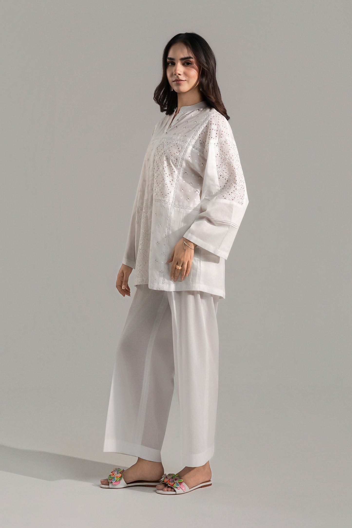 2 Pc Embroidered Lawn Suit