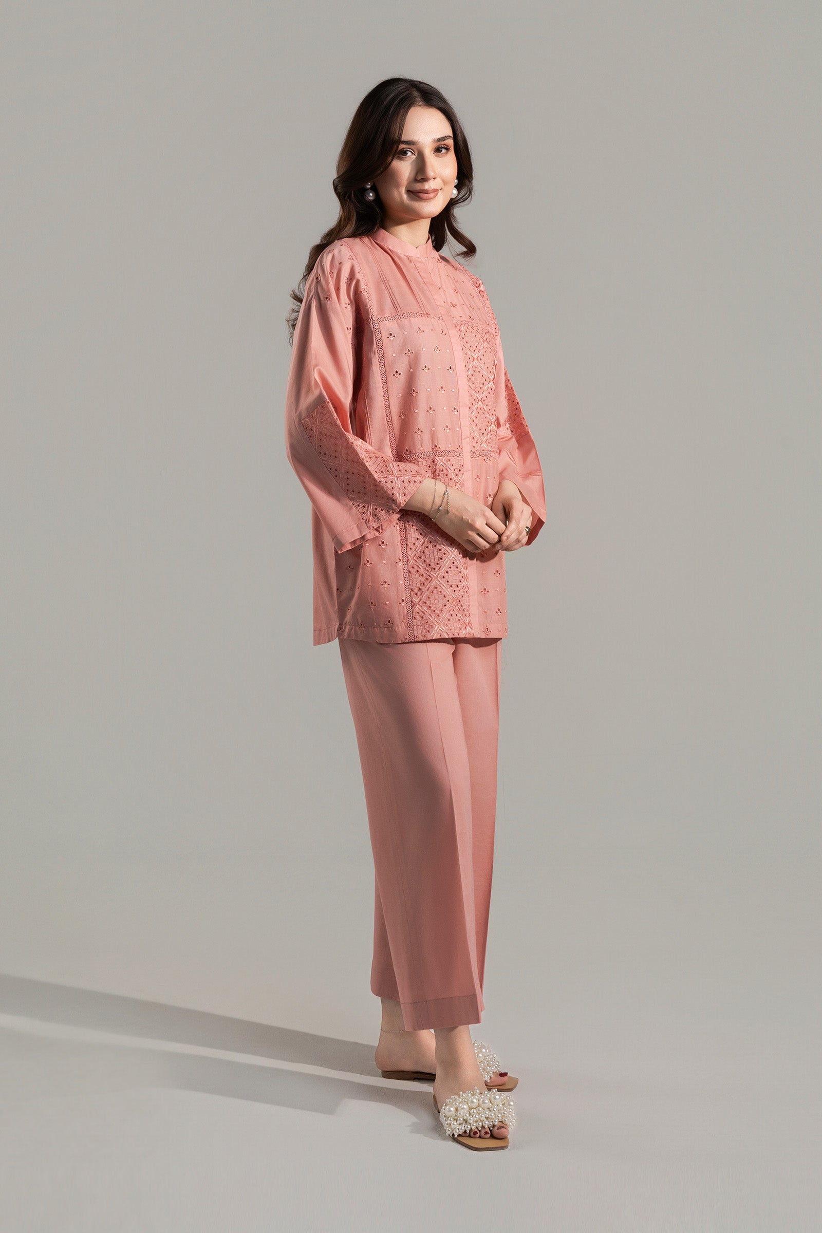 2 Pc Embroidered Lawn Suit