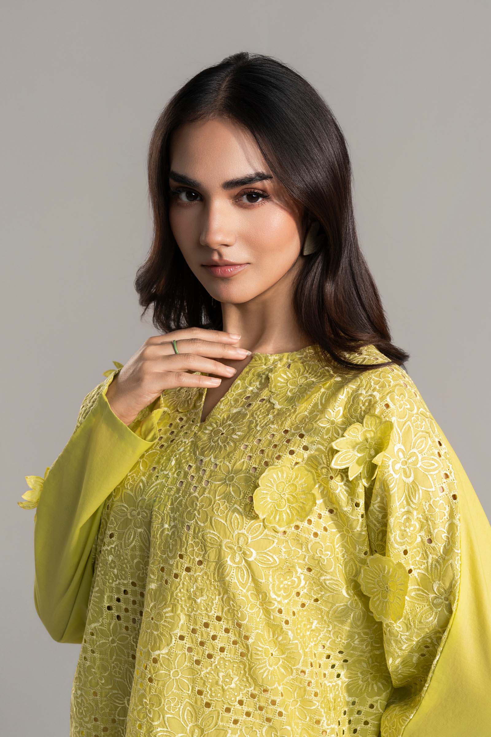 2 Pc Embroidered Lawn Suit