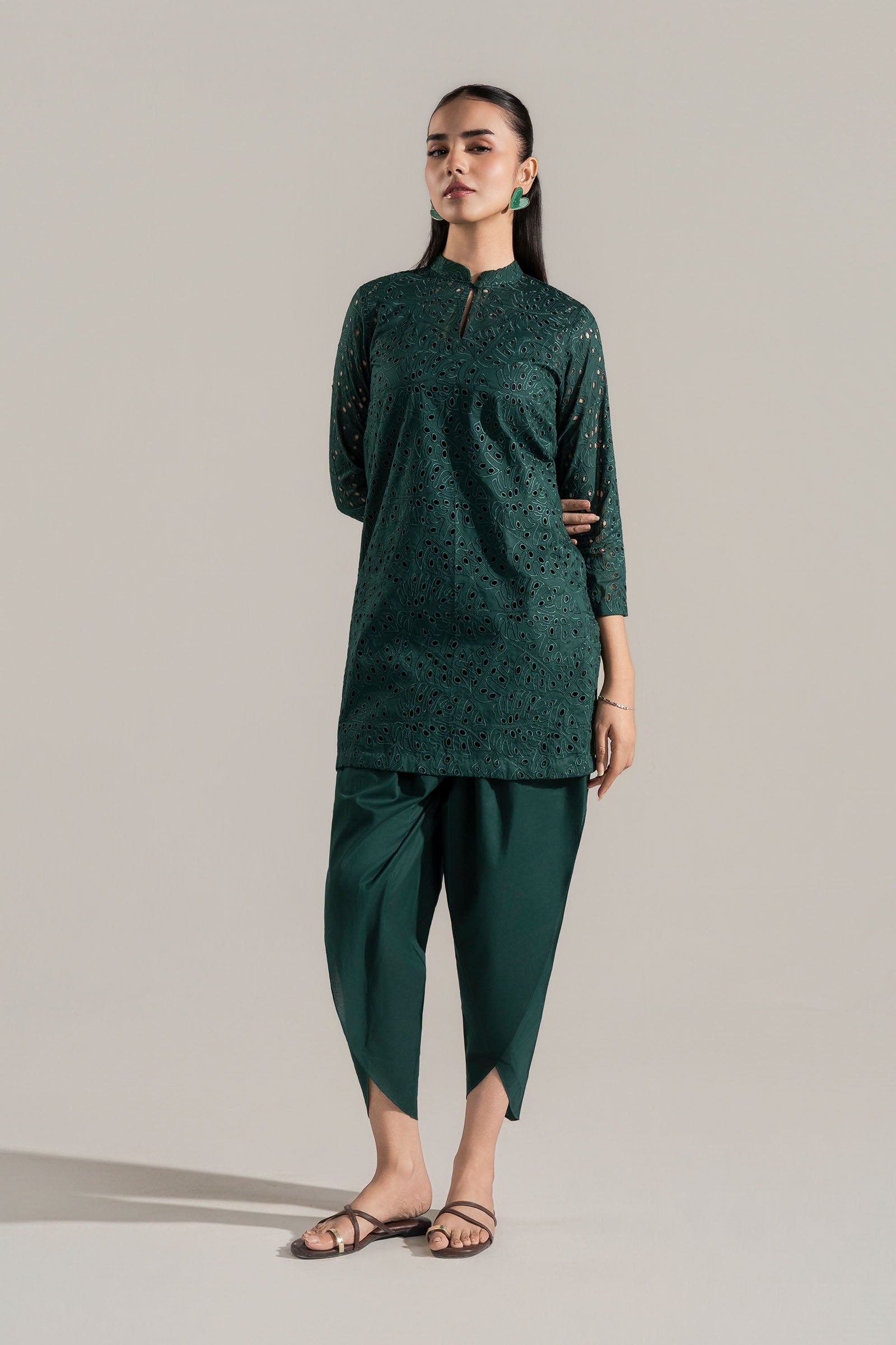 2 Pc Embroidered Lawn Suit