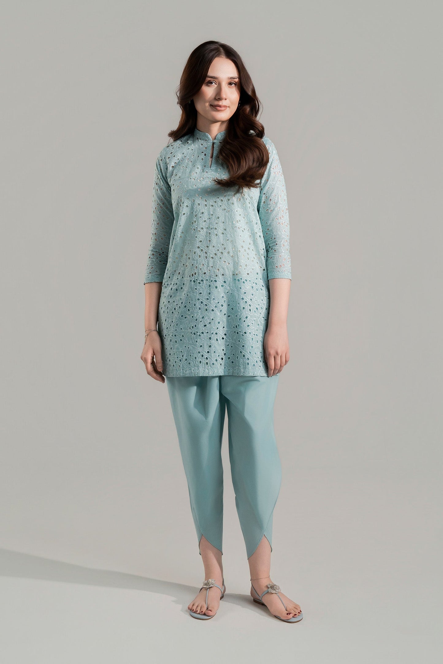 2 Pc Embroidered Lawn Suit