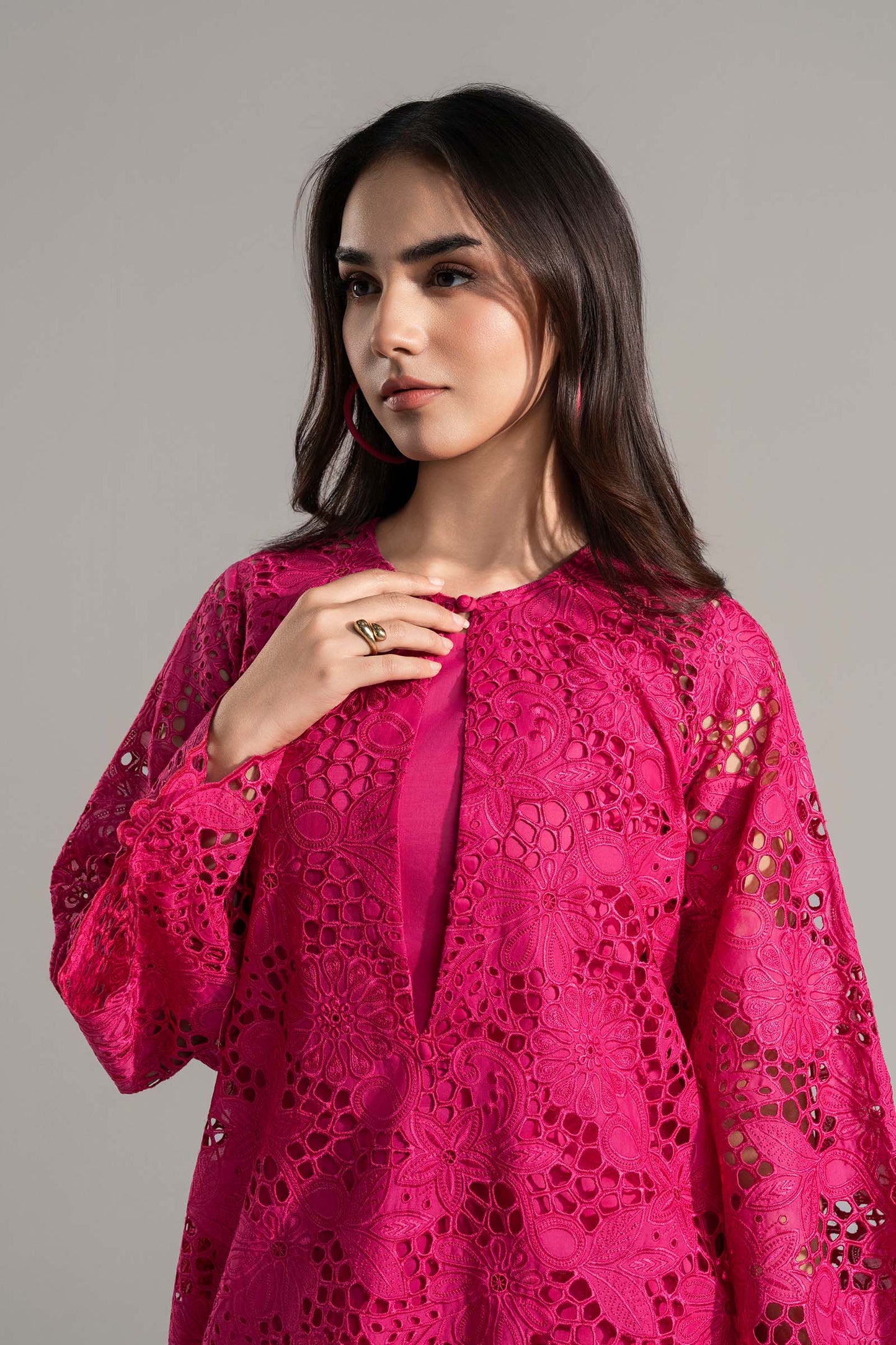 2 Pc Embroidered Lawn Suit