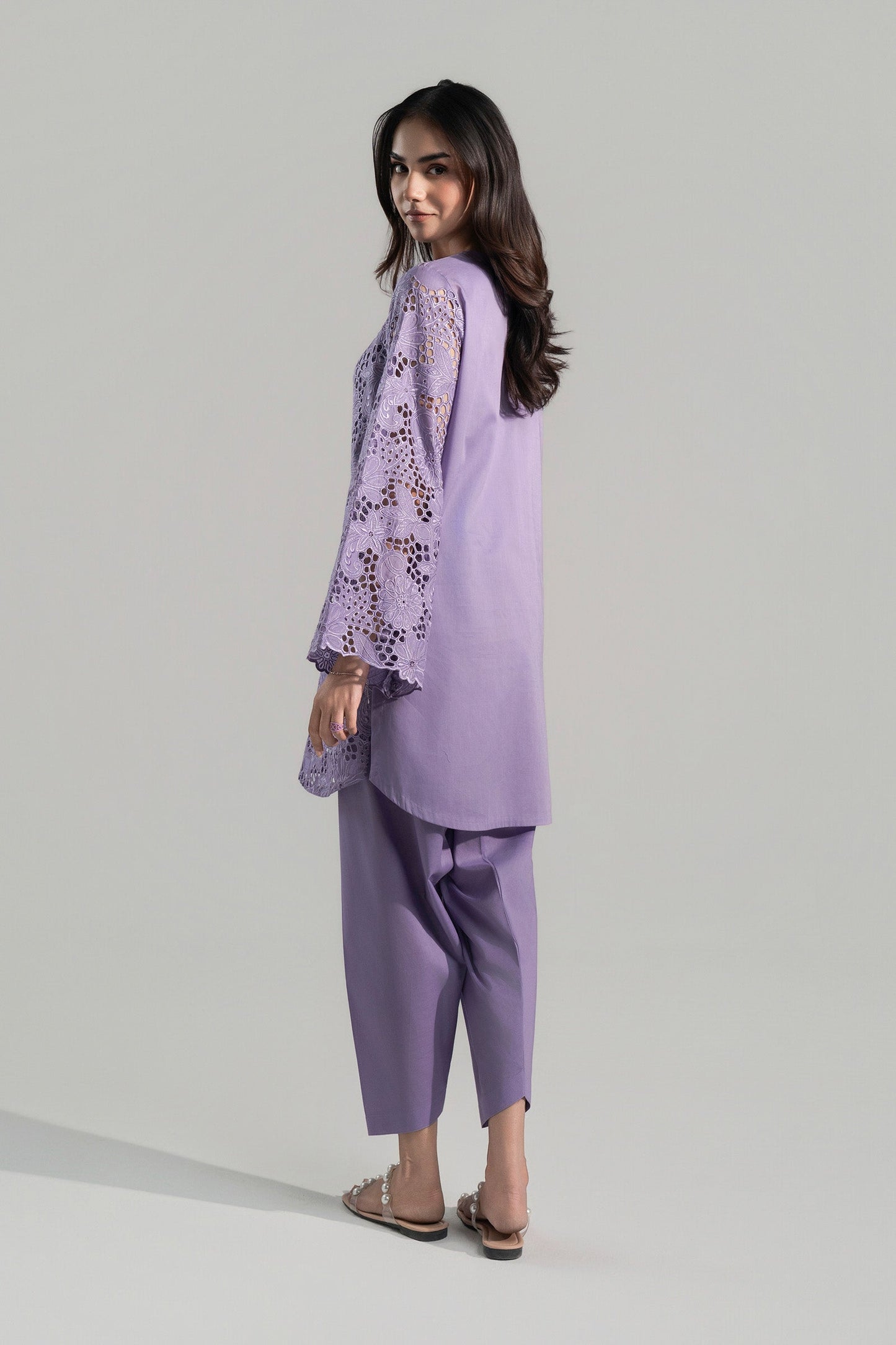 2 Pc Embroidered Lawn Suit