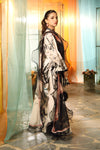 3 Pc Unstitched Embroidered Lawn Suit | MB-CUS25-713B