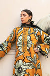 3 Pc Unstitched Embroidered Lawn Suit | MB-CUS25-902A