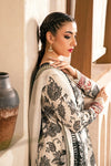 3 Pc Unstitched Embroidered Slub Lawn Suit | MB-CUS25-909A