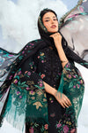 3 Pc Unstitched Embroidered Lawn Suit