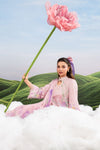 3 Pc Unstitched Embroidered Lawn Suit