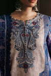 3 Pc Unstitched Embroidered Slub Khaddar Suit