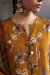 3 Pc Unstitched Embroidered Linen Suit