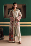 3 Pc Unstitched Embroidered Linen Suit