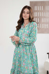 Printed Arabic Lawn Dress