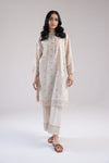 Embroidered Dobby Lawn Co-Ord Set