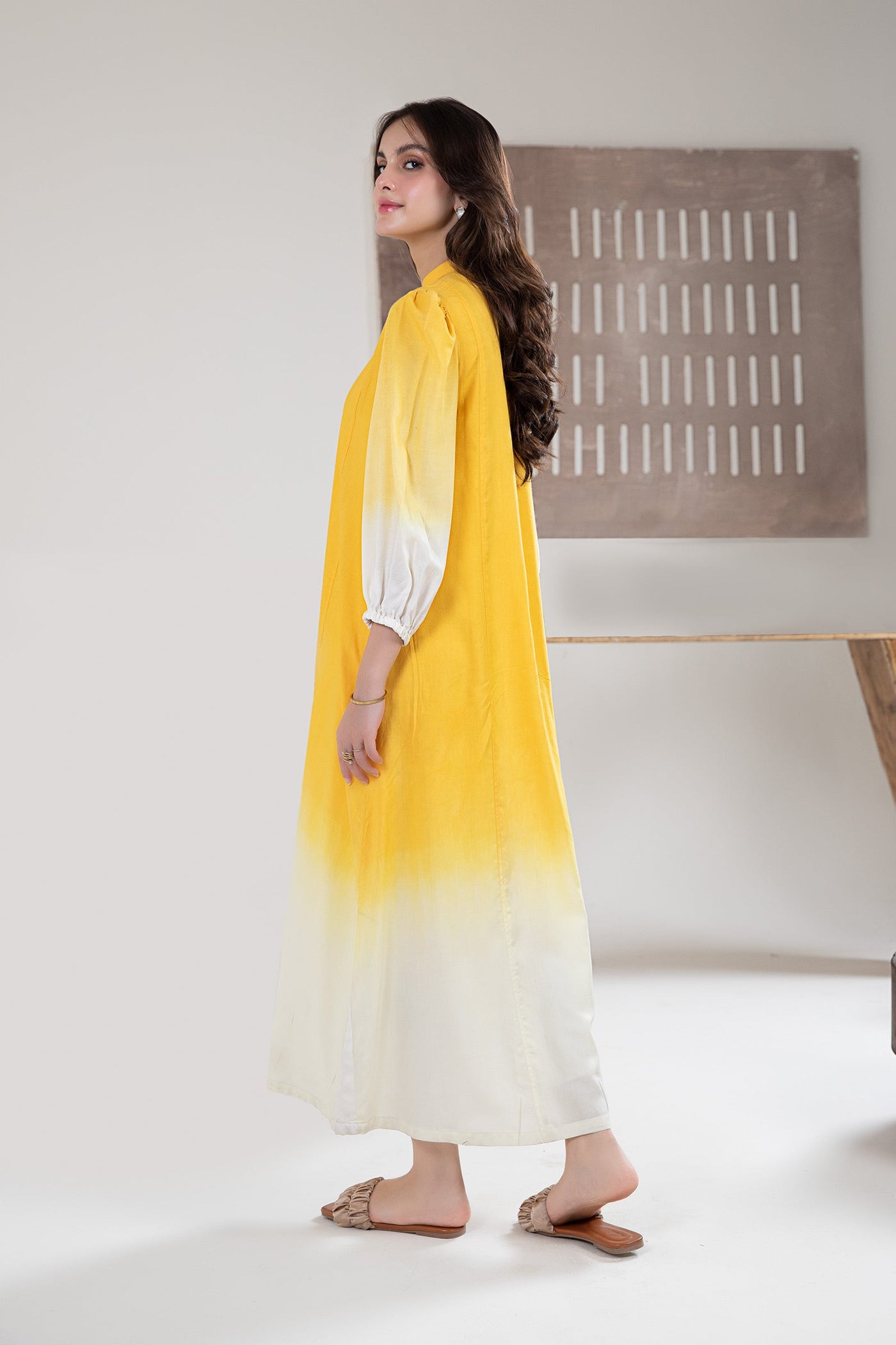 Embroidered Arabic Lawn Tunic | MB-EA24-38