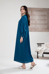 Solid Arabic Lawn Dress