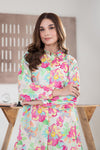 2 Piece Printed Arabic Lawn Suit