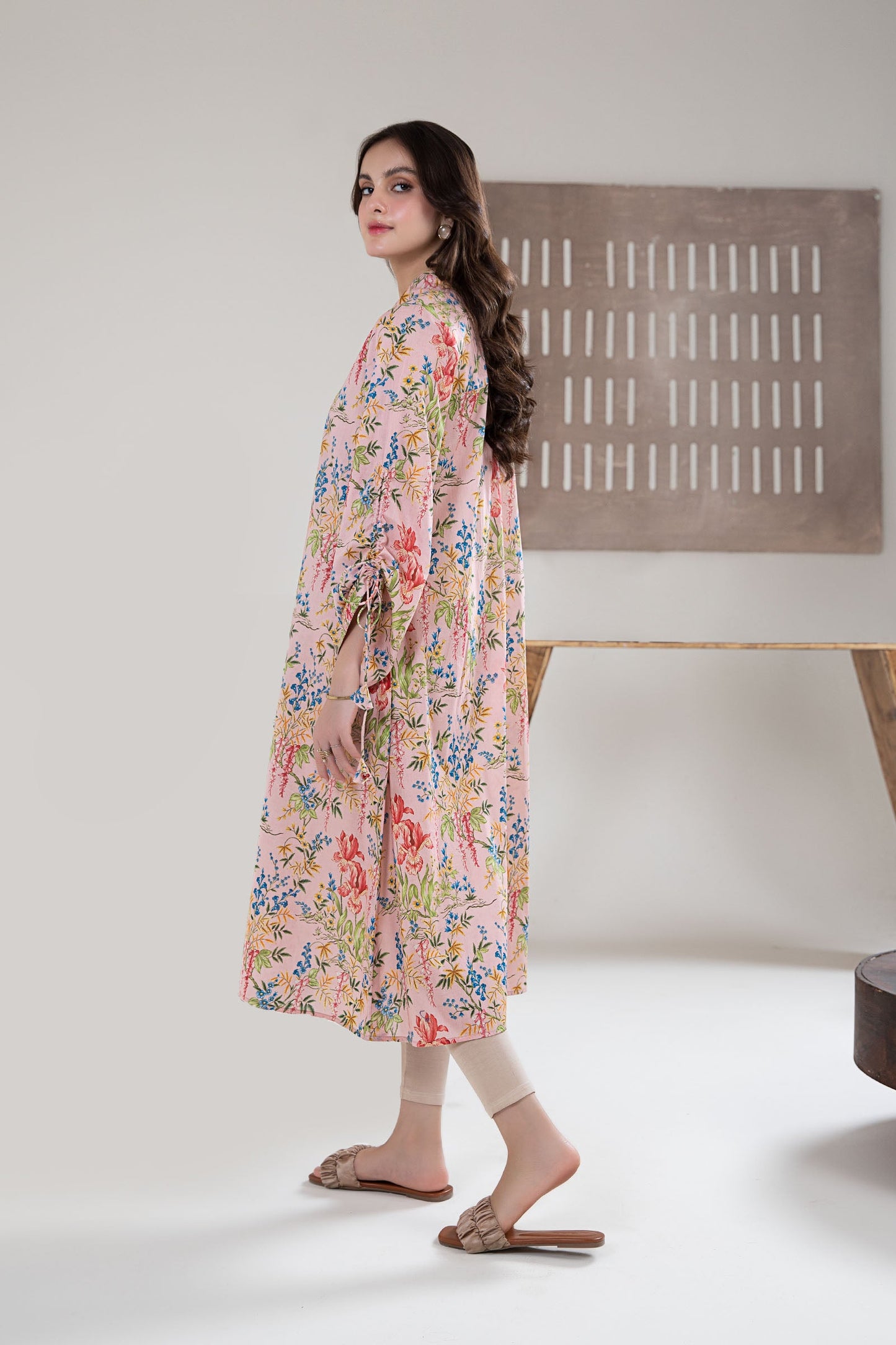 Printed Arabic Lawn Shirt
