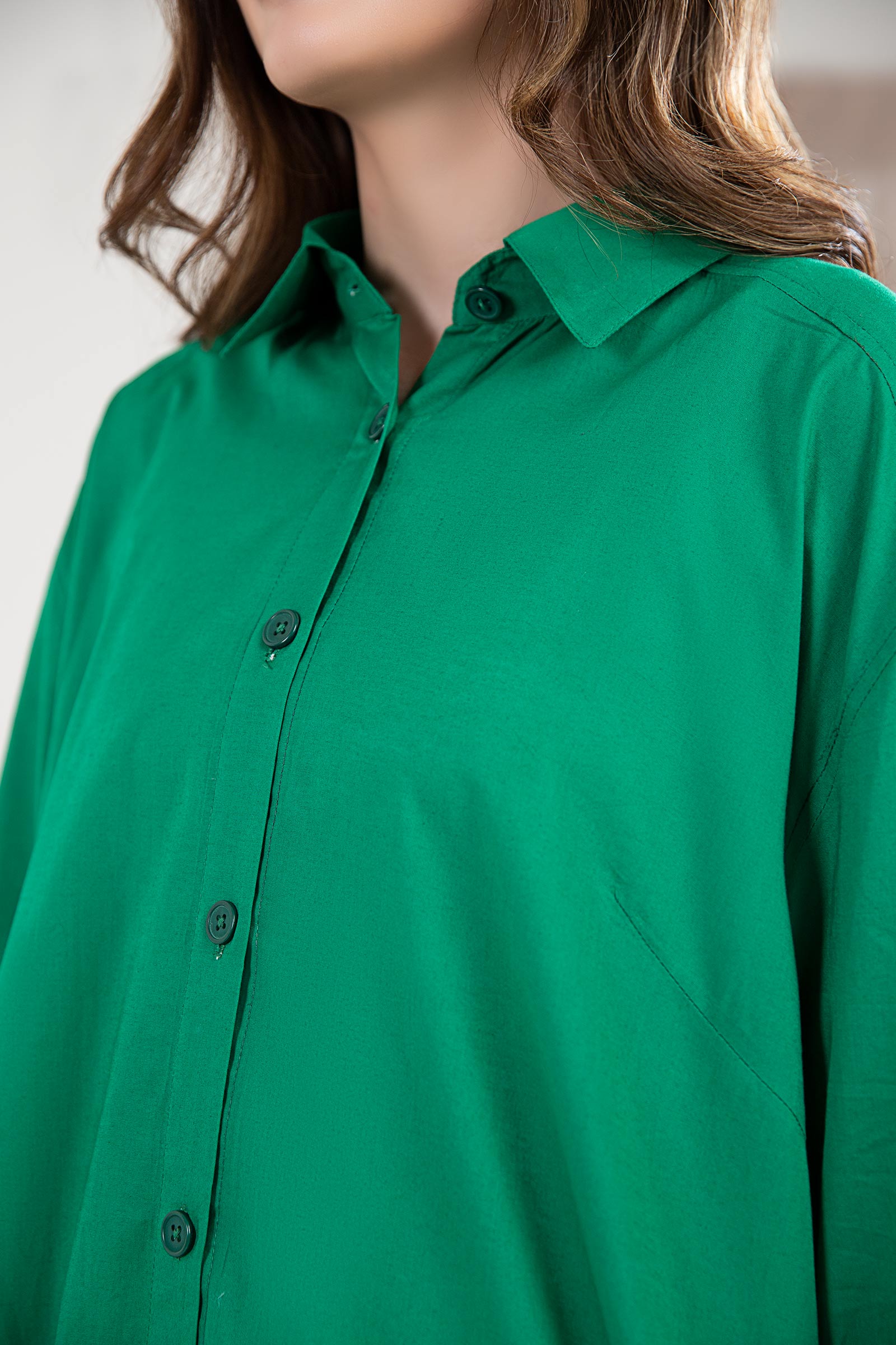 Solid Cambric Tunic