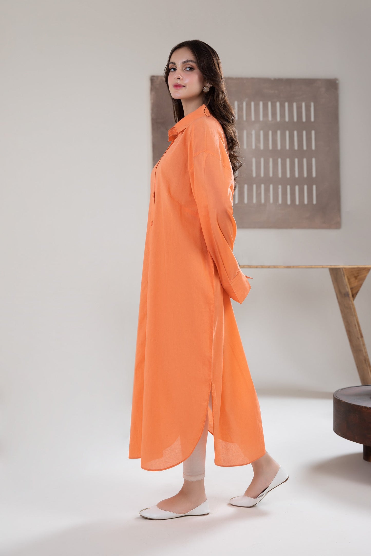 Solid Cambric Tunic