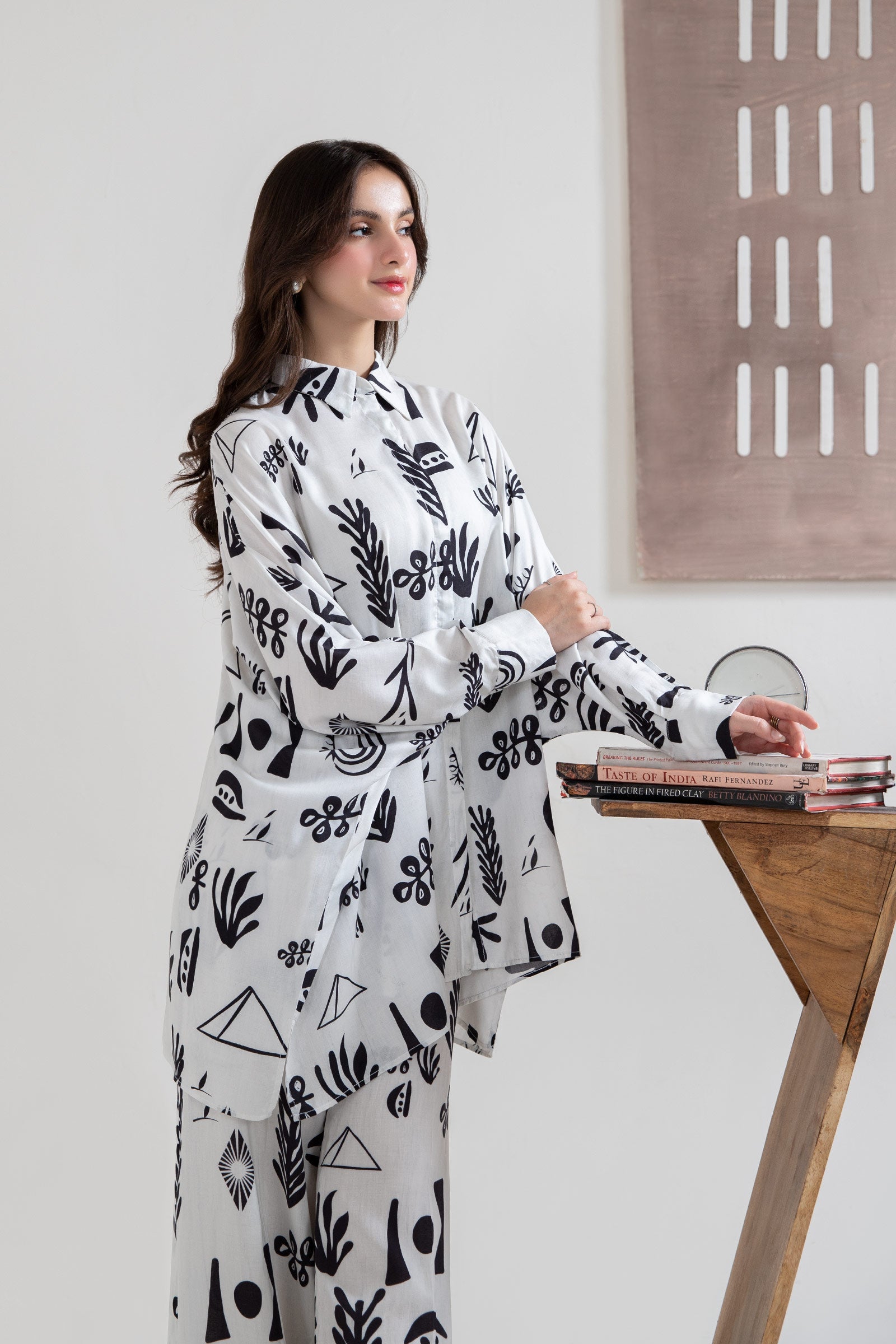 Printed Arabic Lawn Co-Ord Set