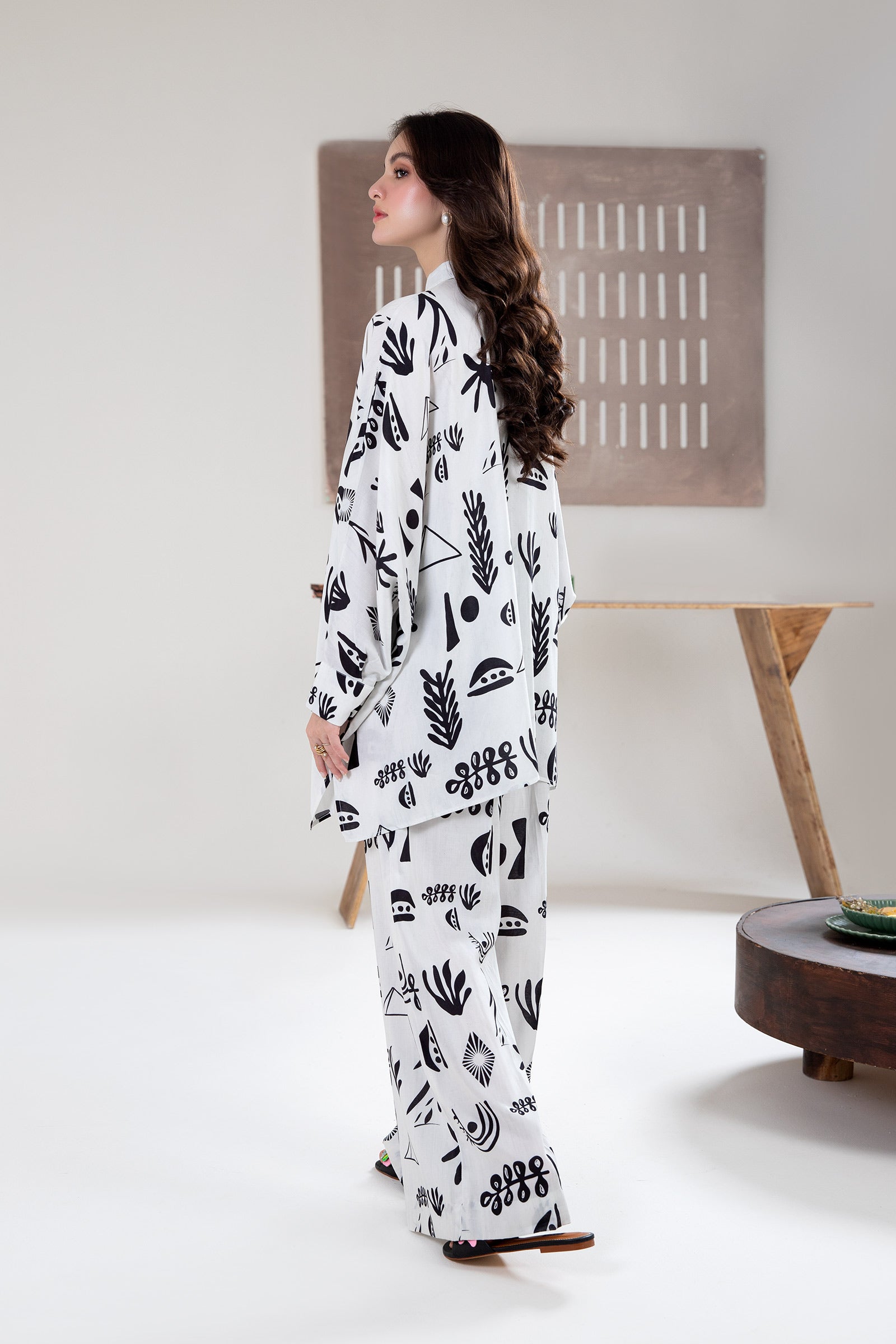 Printed Arabic Lawn Co-Ord Set