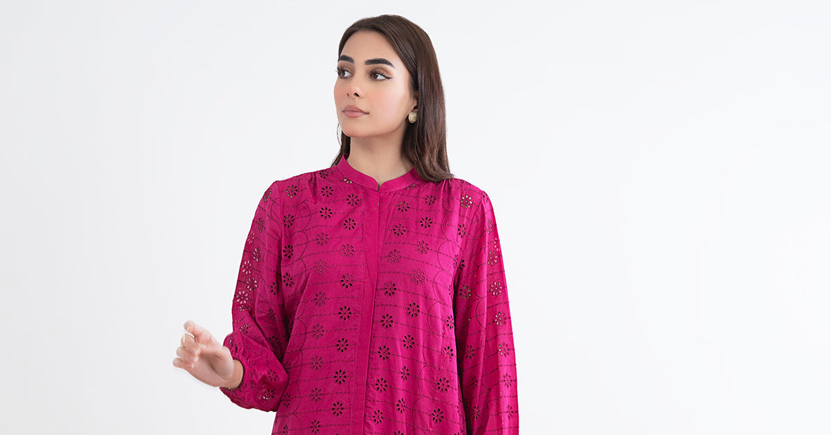 Embroidered Lawn Dress