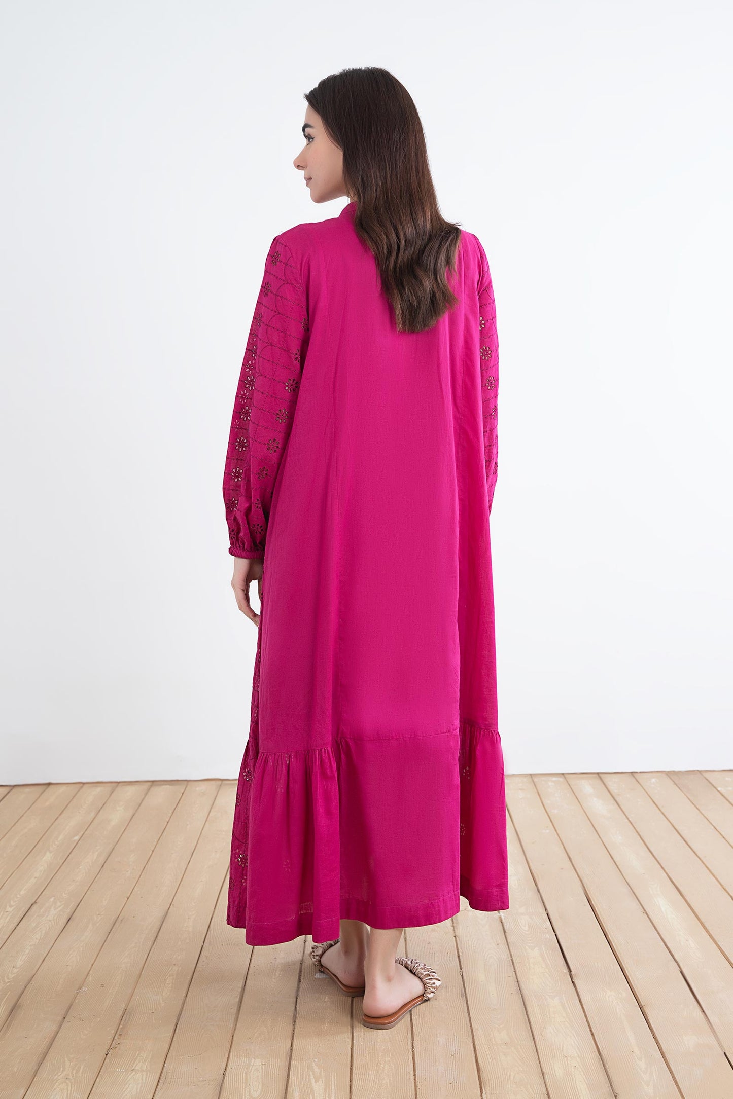 Embroidered Lawn Dress