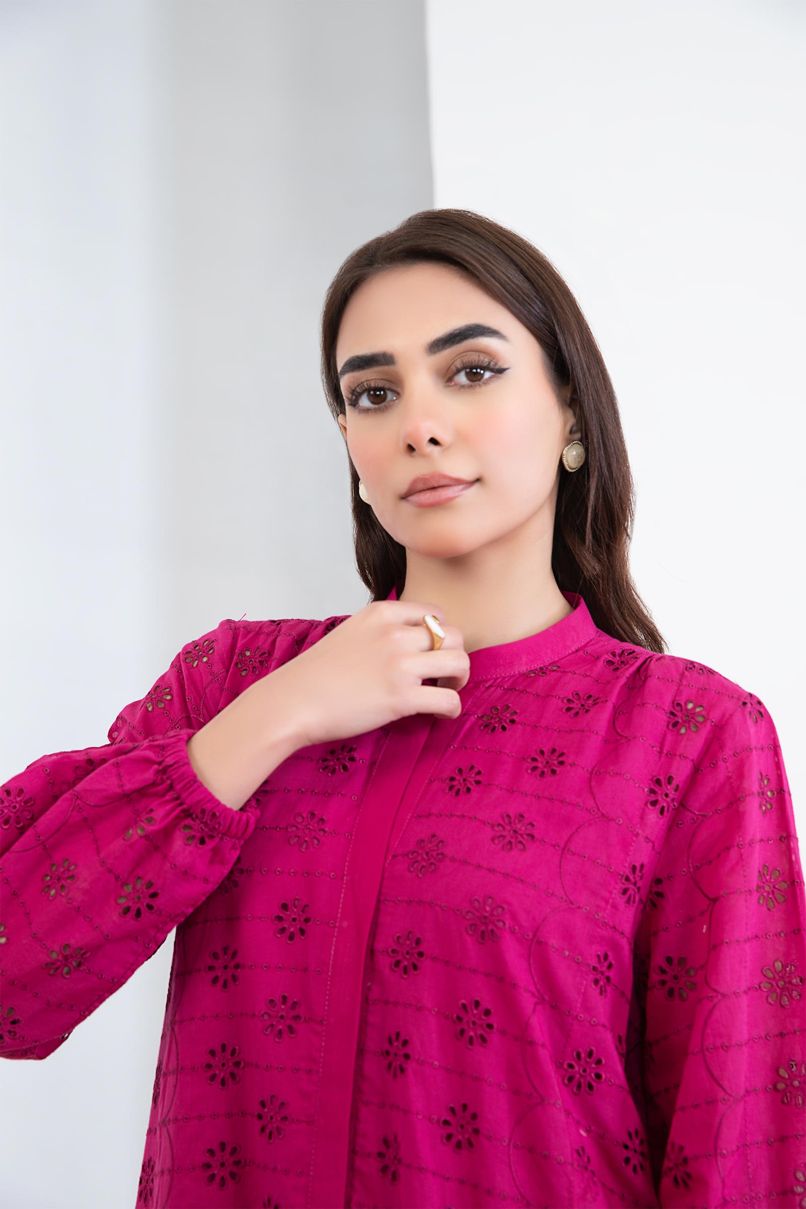 Embroidered Lawn Dress