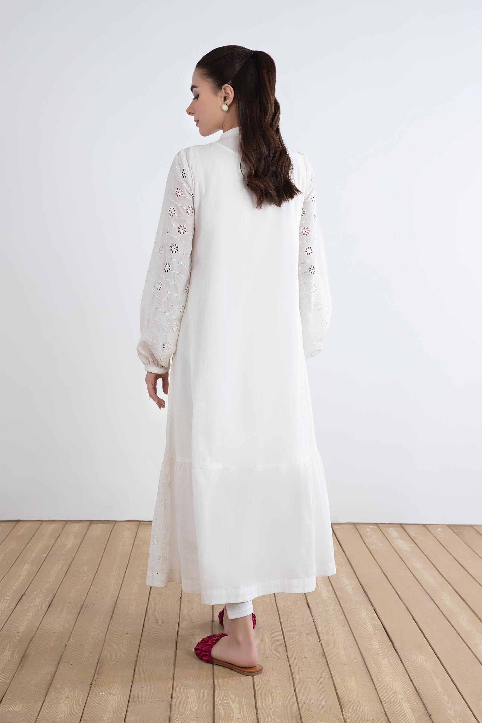 Embroidered Lawn Dress