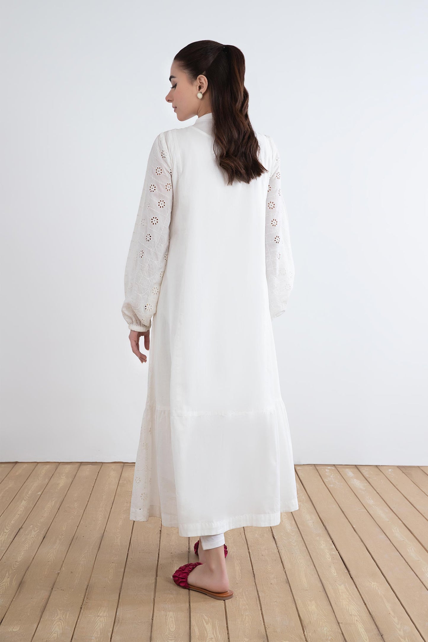 Embroidered Lawn Dress