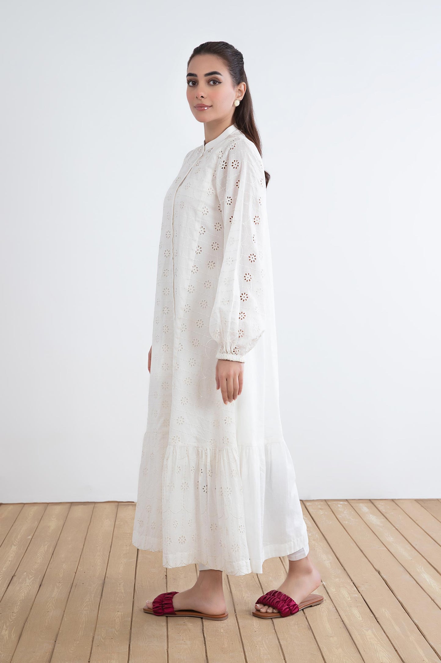 Embroidered Lawn Dress