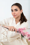 2 Piece Embroidered Dobby Lawn Suit