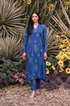 2 Piece Printed Arabic Lawn Suit