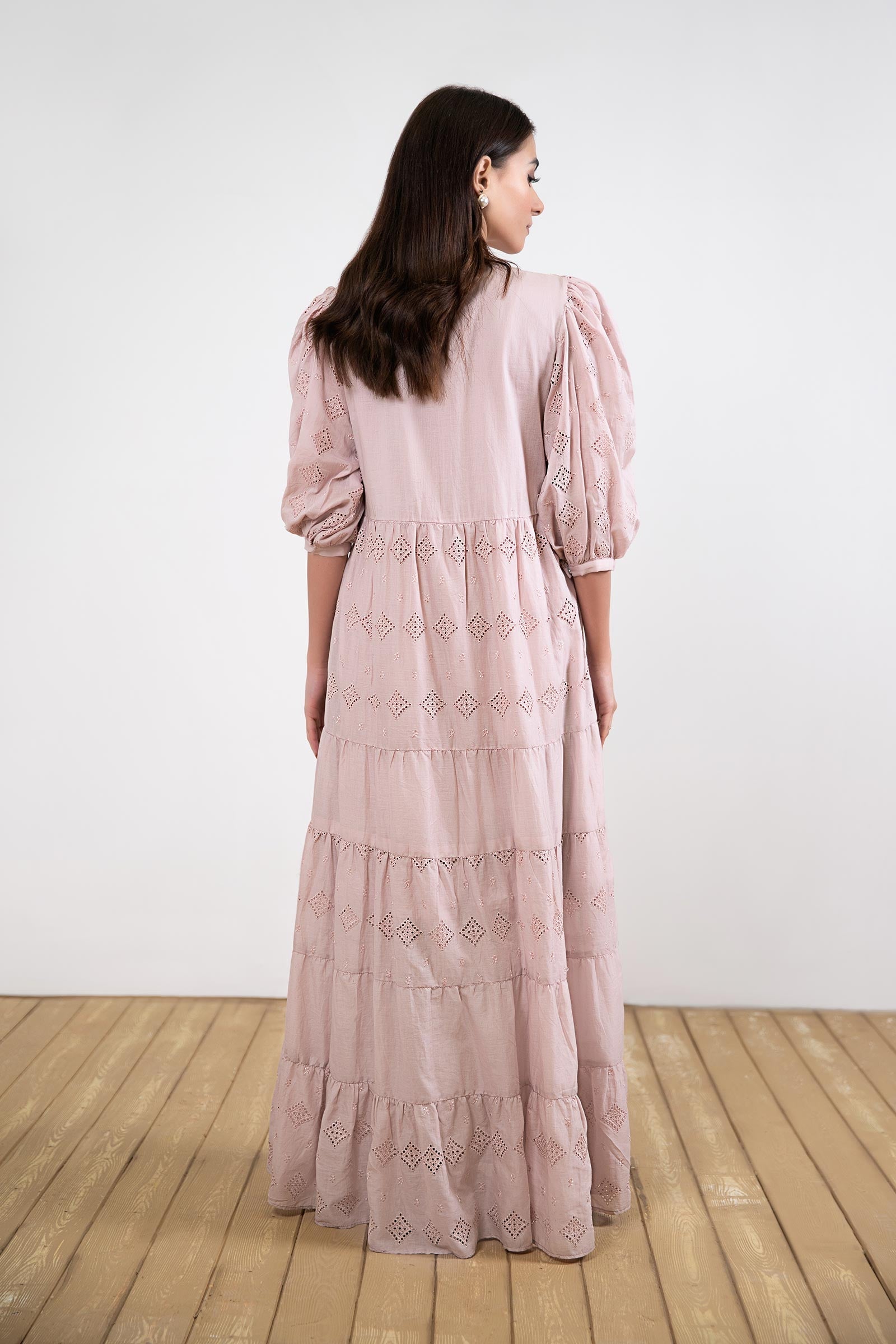 Embroidered Lawn Dress