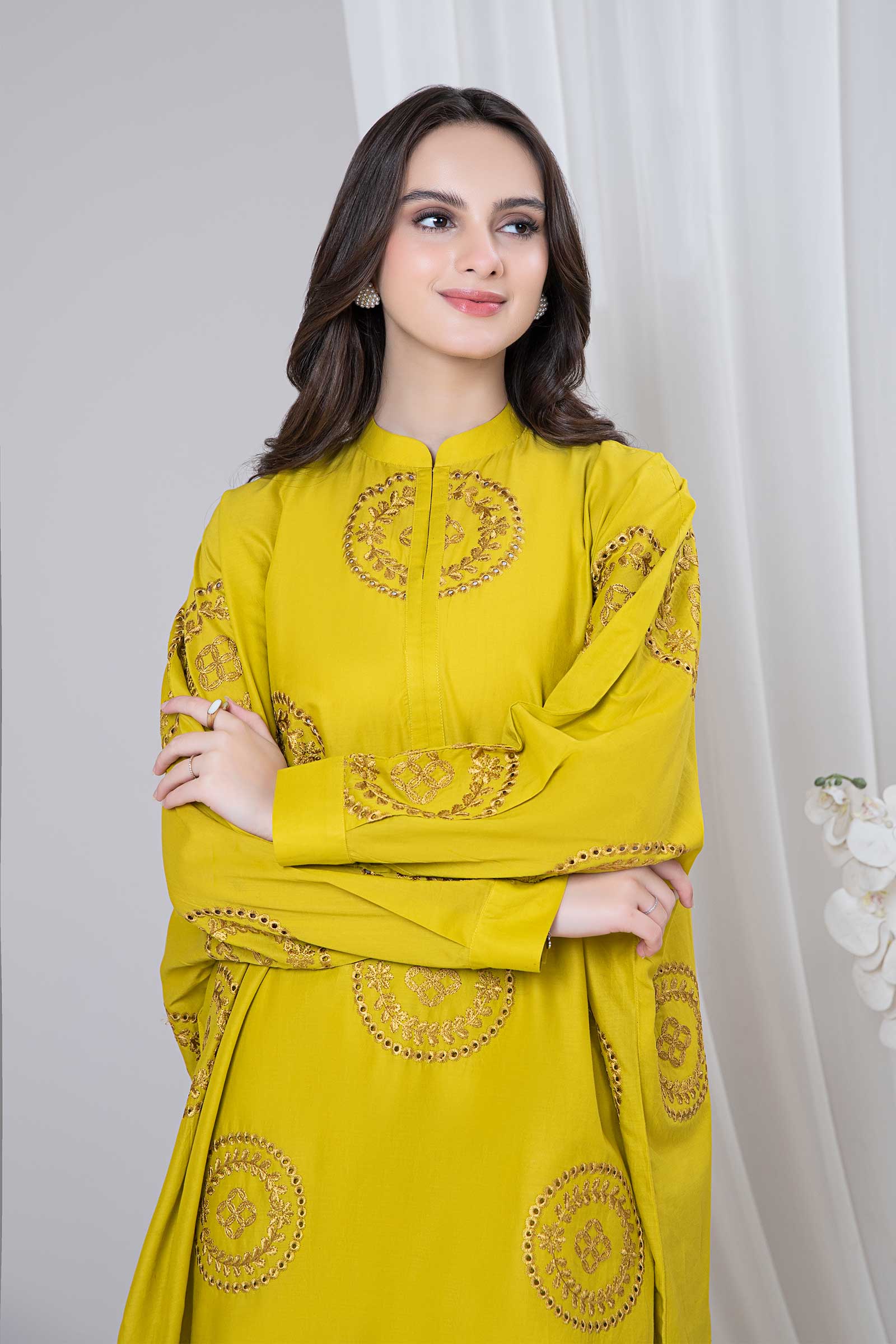 Embroidered Lawn Tunic