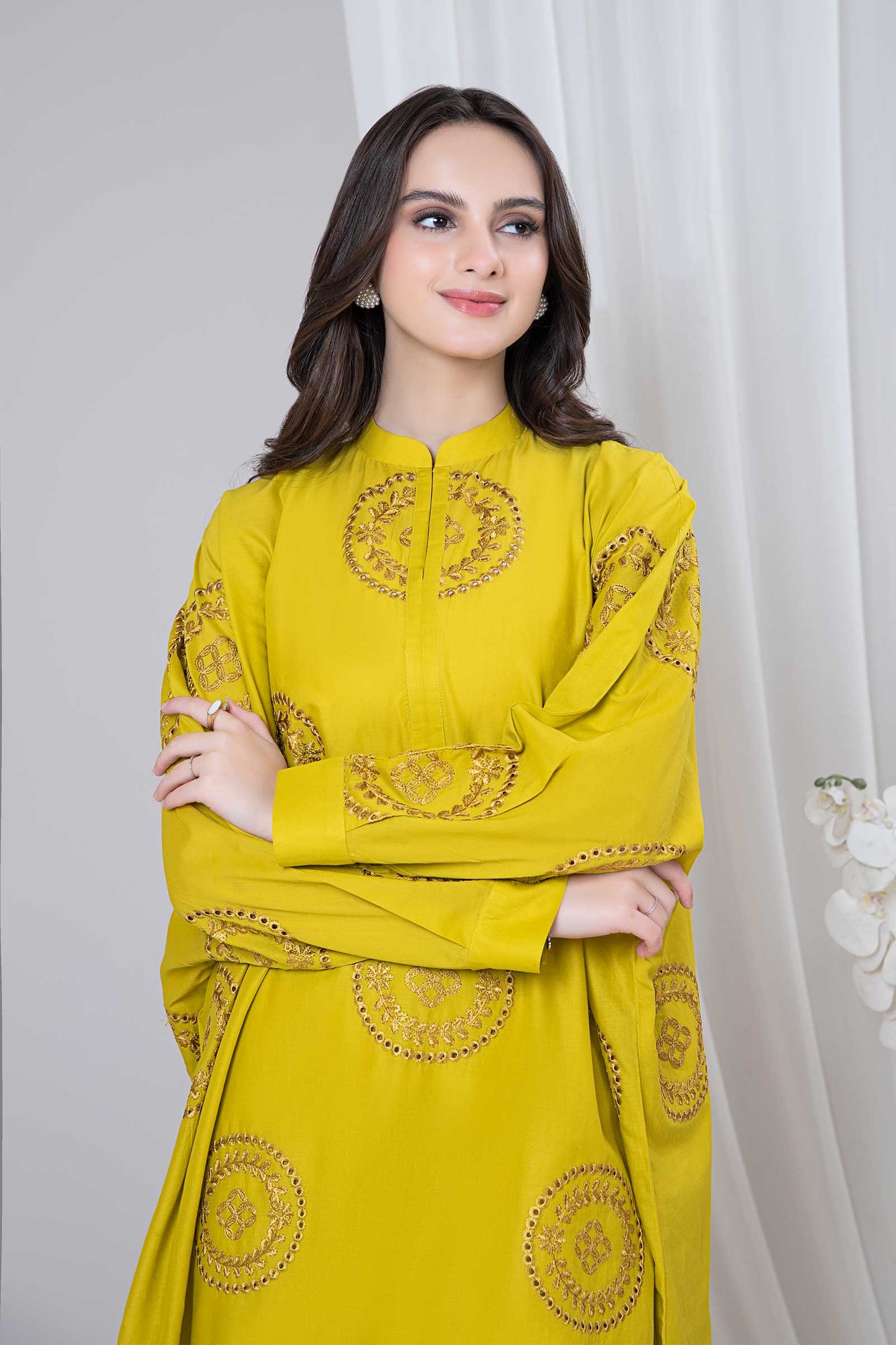 Embroidered Lawn Tunic