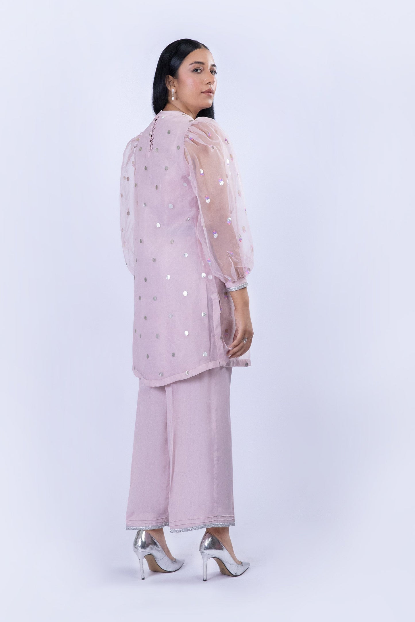 2 Piece Shirt with Culottes pants