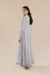 3 Piece Embroidered Poly Net Suit