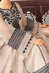 3 Piece Embroidered Organza Suit