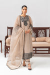3 Piece Embroidered Organza Suit