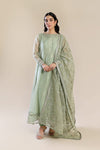 2 Pc Embroidered Organza Suit