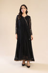 Embroidered Cotton Net Angrakha
