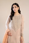 3 Pc Embroidered Organza Suit