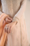 3 Pc Embroidered Organza Suit