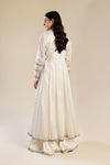 2 Pc Embroidered Organza Suit