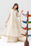 2 Pc Embroidered Organza Suit