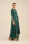 2 Pc Embroidered Bamberg Raw Silk Suit