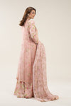 3 Pc Embroidered Organza Suit