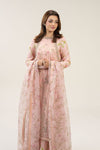 3 Pc Embroidered Organza Suit