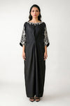 Embroidered Bamberg Raw Silk Kaftan